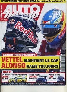 AUTO HEBDO Nr. 1811 29.06.2011 GP EUROPE PIKES PEAK 24H NURBURGRING - Bild 1 von 1