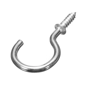 Tassenhaken, geschultert 32 mm (1,1/4 Zoll) BZP 100er Pack - Bild 1 von 3
