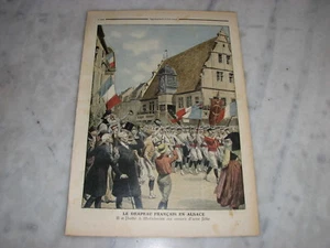 *** Petit Journal n° 972 - 04/07/1909 - Drapeau Alsace - Picture 1 of 2