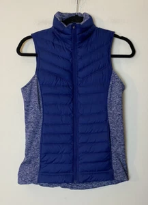 Lucy Lucytech Blue Puffer Vest Goose Down Size XS - Picture 1 of 3