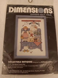 Dimensions 6523 Counted Cross Stitch Kit Collectible Antiques Vintage Kit Neu - Bild 1 von 6