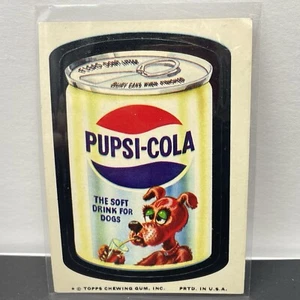 1974 WACKY PACKAGES SERIES 10 TAN BACK   PUPSI-COLA    NM/MT (Error) Rare - Picture 1 of 5
