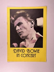 David Bowie In Concert Magazine Orig Biography Photos And More Circa late 1970s - Picture 1 of 13