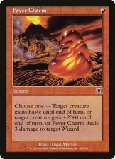 Onslaught Fever Charm x4 Magic The Gathering