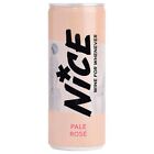 NICE PALE ROSE 12 X 187ML CANS READY TO DRINK ROSE WINE LANGUEDOC-ROUSSILLON