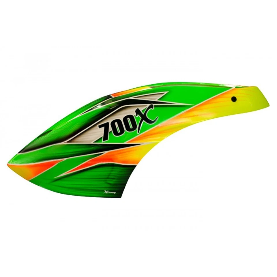 XCanopy Airbrush Fiberglass Hulk Canopy - BLADE 700X - Image 1 of 3