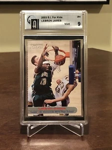 2003 Lebron James Sports Illustrated For Kids Rookie 1st Card EVER Grade 9 MINT - Picture 1 of 1