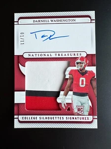 2023 National Treasures Darnell Washington RC RPA Auto #'d 1/11 *SHARP!* - Bild 1 von 2