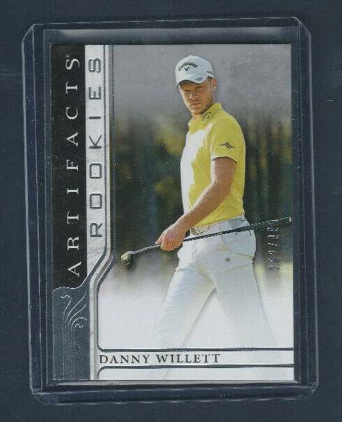 2021 Upper Deck Artifacts Golf Rookie Card # 51 Danny Willett 262 /999 - Image 1 of 1