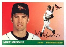 2020 TOPPS ARCHIVES (#75) - MIKE MUSSINA