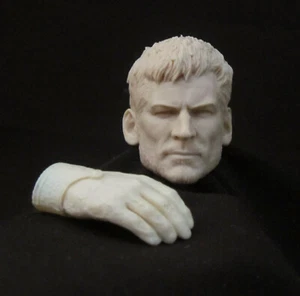 JAIME LANNISTER + IRONHAND "GAME OF THRONES" CUSTOM RESIN HEAD SCULPT1/6 scale.  - Picture 1 of 7