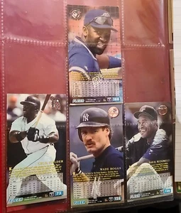 8 Large cards 2 sportflics 2 foil 34 regular cards in this Lot MLB USA BASEBALL - Picture 1 of 12