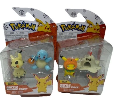 Pokemon PIKACHU MIMIKYU & SQUIRTLE Halloween Edición Especial. Battle Pack Nintendo Foto 1 de 4