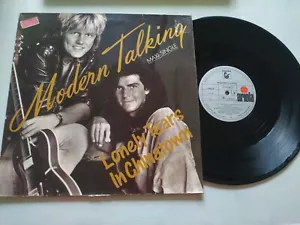 MODERN TALKING Lonely Tears IN Chinatown 1987 Hansa - Maxi LP vinyl 12 " VG/VG - Picture 1 of 4