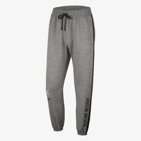 NIKE HOUSTON ROCKETS GRAY NBA THERMAFLEX SHOWTIME PANTS MENS M CU0569-063 Cover
