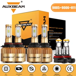 For Honda Accord 2006-2012 AUXBEAM F-16 LED Headlight High Low Beam + Fog Lights - Bild 1 von 12