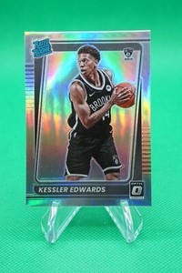 (2 Cards) 2021-22 Donruss Optic Base Rated Rookies Holo #154 Kessler Edwards SD9