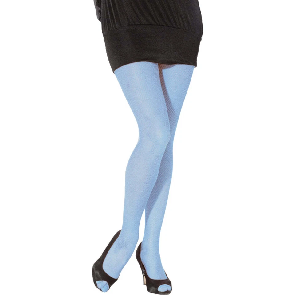 Silver Legs Italian Fishnet Tights (16 Colours / 5 Sizes - S / M / L / XL / XXL) - Image 1 of 1