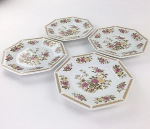 4 Vintage Octagonal Originals 7-1/4” Bread Plates Tyrol 1702 Fine Porcelain - Picture 1 of 5