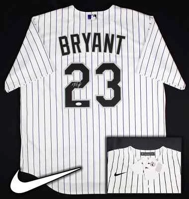 Kris Bryant Signed Colorado Rockies Nike Jersey (JSA) 2015 ROY / 2016 N.L. MVP - Image 1 of 4