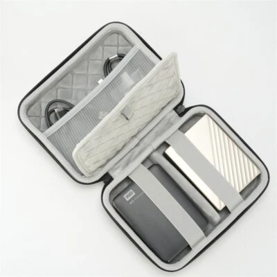 Carry Case Storage Box For 2 PCS WD Elements My Passport Ultra SSD 2.5 inch - Image 1 of 4