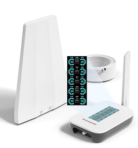 Cell Phone Booster for Home, Smart LCD Display, Cell Phone Signal Booster Up ... - Photo 1 sur 13