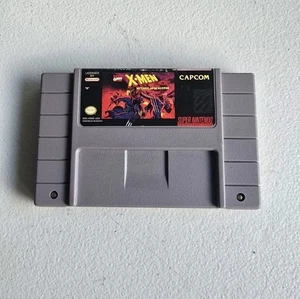 X-Men Mutant Apocalypse SNES (Super Nintendo, 1994) Game Cartridge Capcom Marvel - Picture 1 of 5