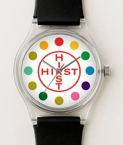 Reloj pulsera DAMIEN HIRST lunares YAYOI Kusama Keith Haring arte pop - Imagen 1 de 4