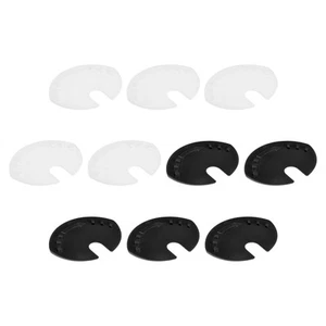 Beverage Can Cap, 10 Pack ABS Flip Bottle Top Lid for Soda Saver (White, Black) - Picture 1 of 6