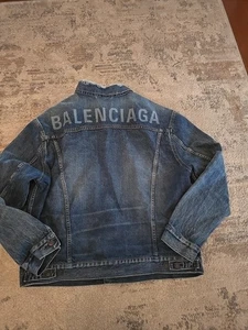 Balenciaga Giacca Denim Taglia 38 Uomo Autunno Inverno 17 🔥🔥🔥 - Foto 1 di 9