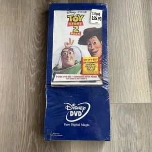 Disney PIXAR Toy Story and Toy Story 2 DVD 2 Disc Set - Picture 1 of 2