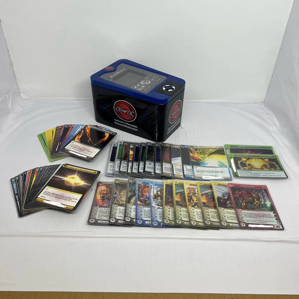 Chaotic Card Tin Set - Mixture of Cards 1st Edition - Chaotic TCG Holos - Image 1 of 4