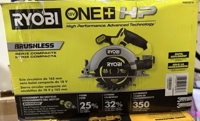 Ryobi ONE+ HP 18V Brushless Cordless Compact 6-1/2 In. Circular Saw Tool Only - Image 1 of 4