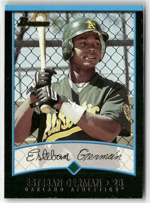 2001 BOWMAN #178 ESTEBAN GERMAN OAKLAND ATHLETICS - Image 1 of 2