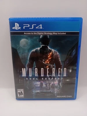 Murdered: Soul Suspect (Sony PlayStation 4, PS4, 2014) Tested - Image 1 of 3