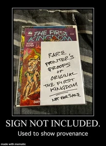 So selten! The First Kingdom by Jack Katz Printers Proofs 11&12 Jack’s Own Stash! - Bild 1 von 14