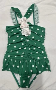 Janie And Jack Girls One Piece Bathing Suit Size Small - Picture 1 of 5