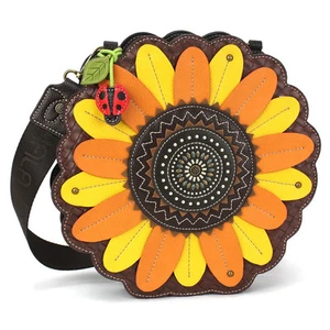 CHALA SONNENBLUME Neuheit RFID geschützte Pal Handtasche mit verstellbarer Umhängetasche Neu mit Etikett - Bild 1 von 6