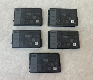 (Lot of 5) Dell 2-Cell 34wH Standard Rechargeable Laptop Battery J7HTX *PARTS* - Picture 1 of 7