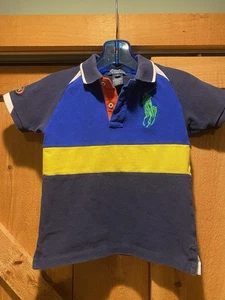 Polo Tennis US Open 2012 Large Pony Shirt Jungen Größe 6 - Bild 1 von 4