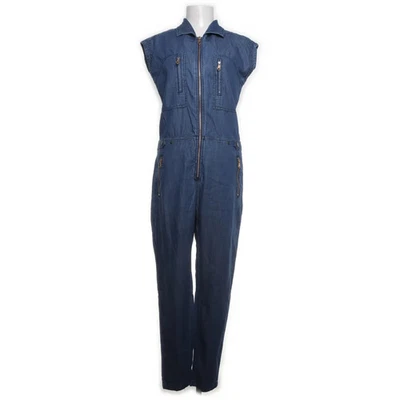 L.O.G.G by H&M, Jumpsuit, Größe: 38, Blau, Baumwolle/Lyocell, Einfarbig #qpN - Bild 1 von 4