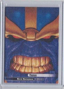 2016 Marvel Masterpieces Canvas High Series Thanos Card # 94 Avengers - Picture 1 of 2