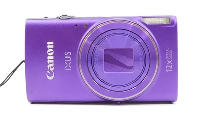 TOP Zustand! - Canon IXUS 285 HS Digitalkamera kompakt 20.2 MP - Violett / Lila - Bild 1 von 4
