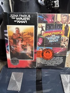 Star Trek II The Wrath Of Khan 1982 Version VHS 1180 1990-1991 Editions - Picture 1 of 14
