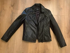tiga Damen Lederjacke Gr. M Schwarz - Bild 1 von 23