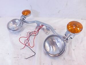 Honda VT750 Shadow Ace & Deluxe Left & Right Front Turn Signals & Fog Lights