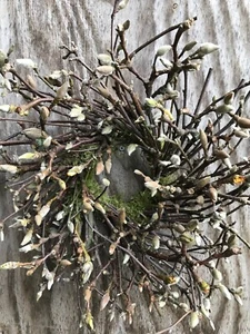 Wreath Tulip magnolia,handmade, Country Home, Decorations, Natural Wreath Door - Picture 1 of 4