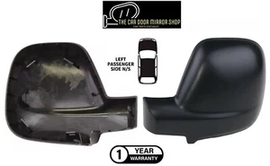 Fit Citroen Spacetourer 2016-2024 Left Side Wing Mirror Casing Cover Upper Black - Picture 1 of 7