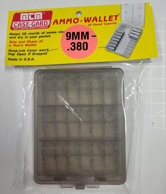 MTM W18-9-41 MTM CASE-GARD™ HANDGUN AMMO WALLET - 380 ACP 9MM LUGER+ - NEW - Image 1 of 2
