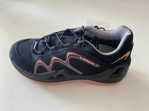 Scarpa/scarpa bassa bambino Lowa Innox GTX LO Junior nero/rosa NUOVA! - Foto 1 di 2